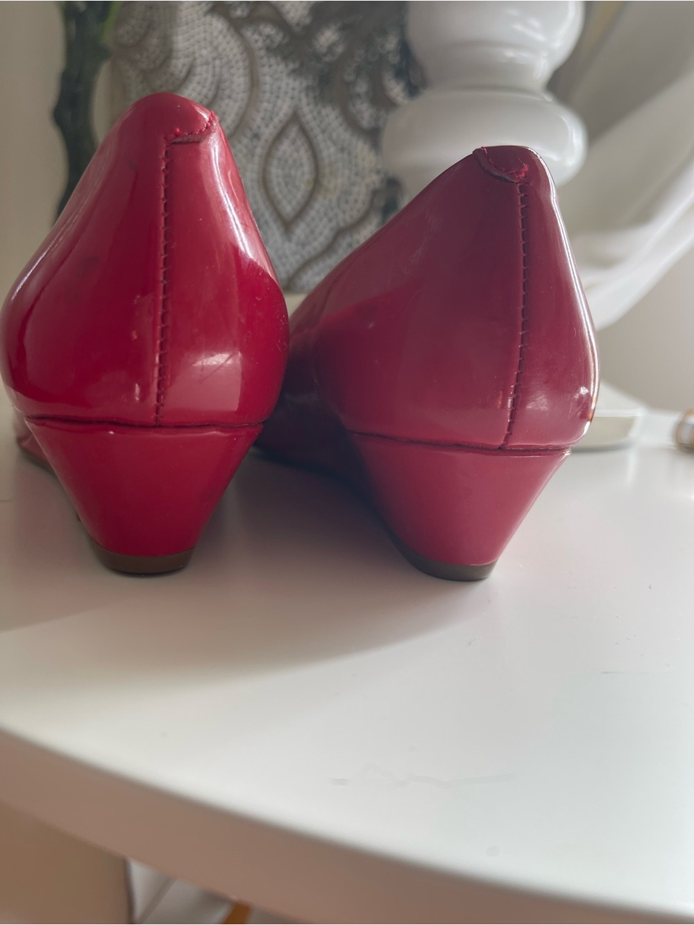 Talbots Red Open Toe - Picture 3 of 6